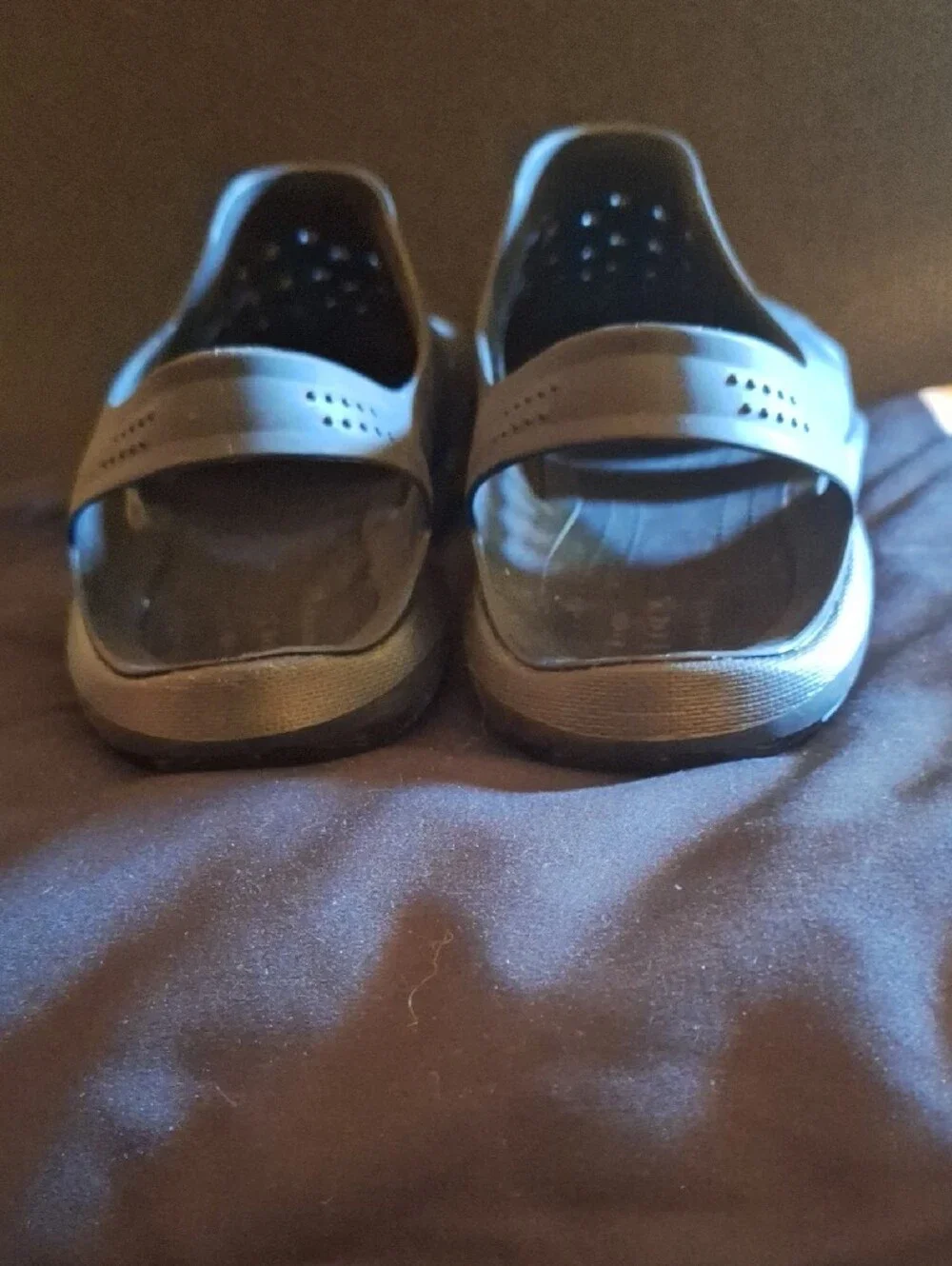 Crocs Men's Black Slip-On Ventilated Clog